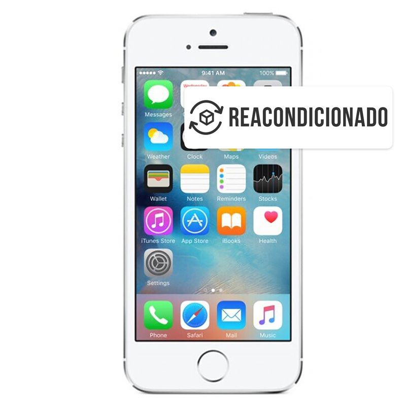 APPLE - Iphone 5S Plata 16 Gb Reacondicionado