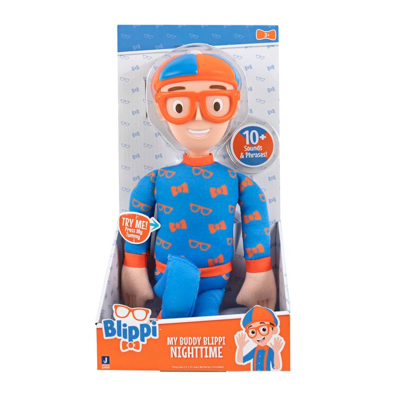 BLIPPI - Peluche Hora De Dormir Blippi