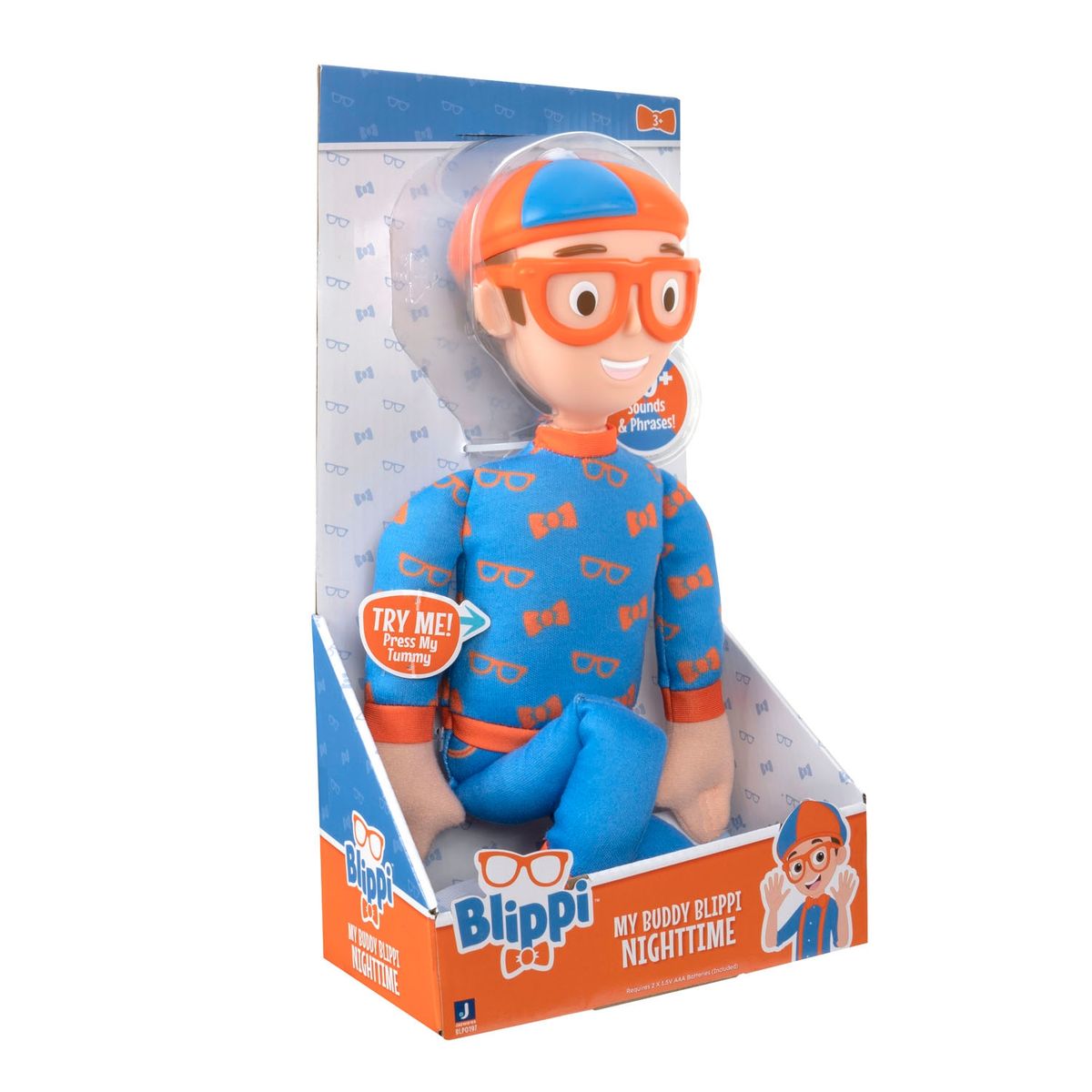 BLIPPI - Peluche Hora De Dormir Blippi