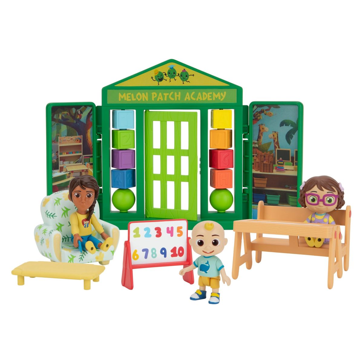 COCOMELON - Playset Escuela Deluxe Cocomelon