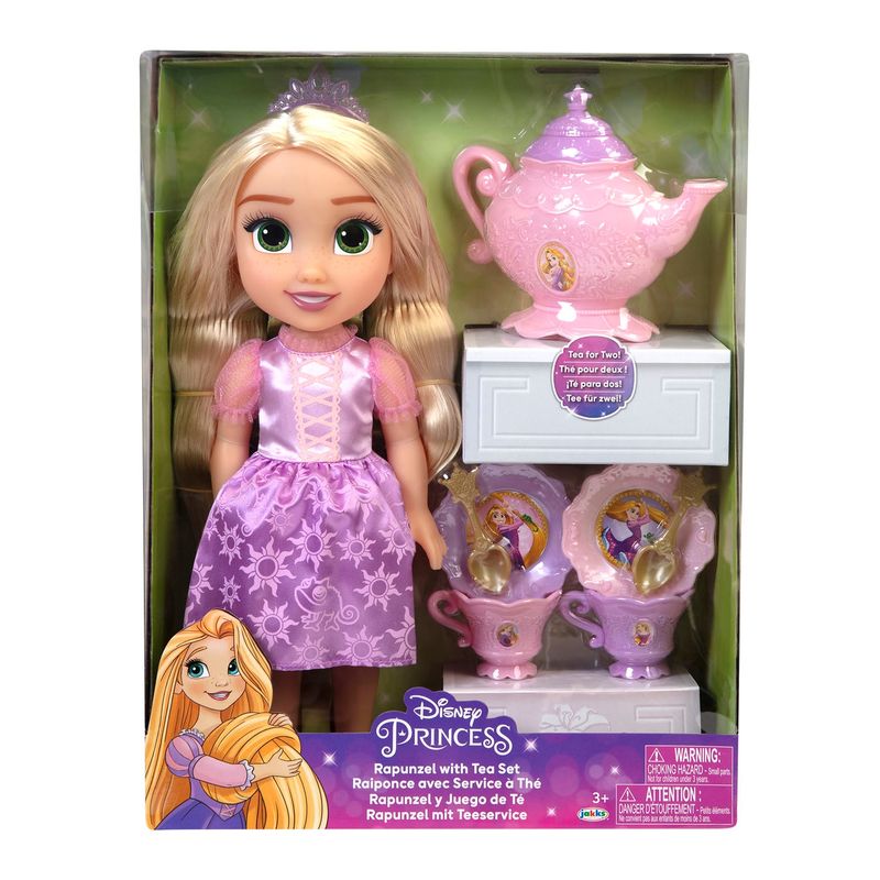 DISNEY - Muñeca Princesa Rapunzel Full Fashion Con Juego Disney