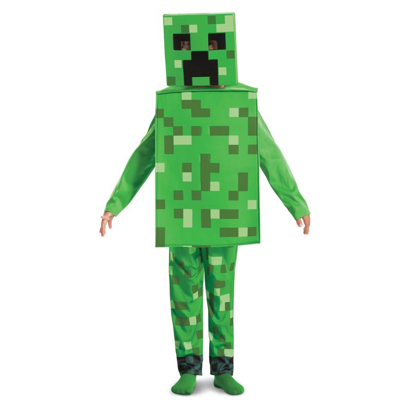 MINECRAFT - Disfraz Halloween Minecraft Creeper Fancy M 7 8
