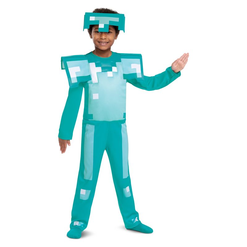 MINECRAFT - Disfraz Halloween&nbsp; Mncft Armadura Fancy M 7 8