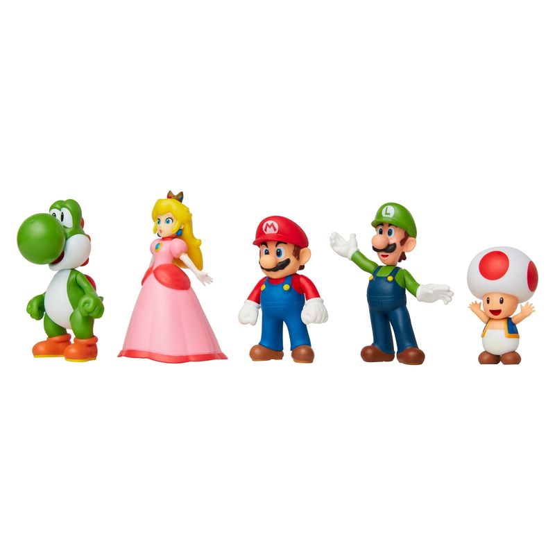 NINTENDO - Pack Figuras Super Mario X5 Nintendo