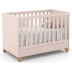 KIDSCOOL - Cuna Madera New Zupi Rosada
