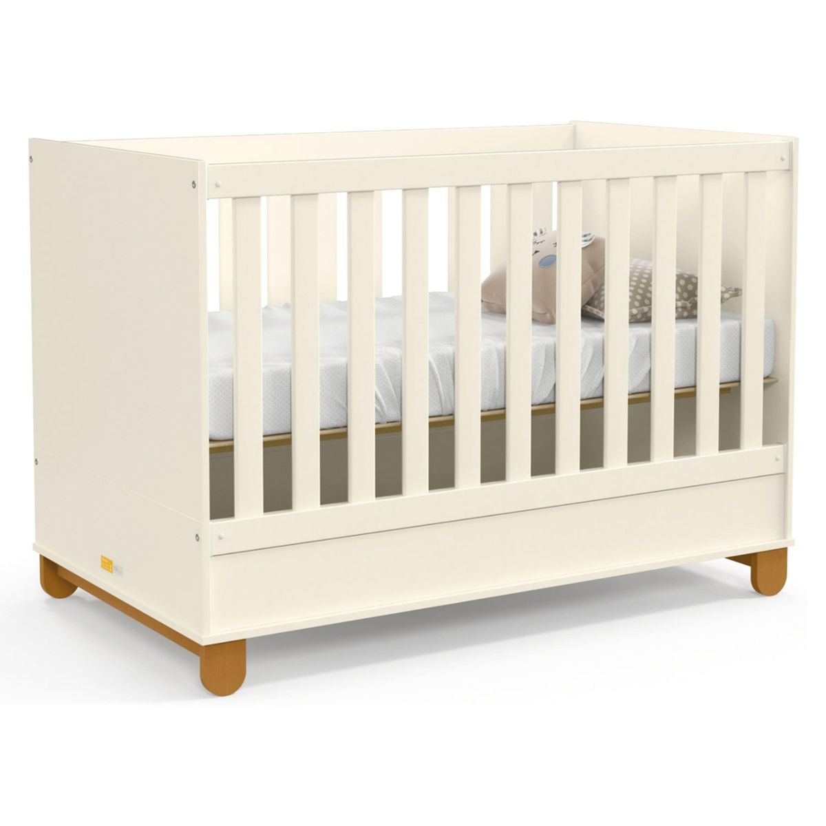 KIDSCOOL - Cuna Madera New Zupi Beige Kidscool
