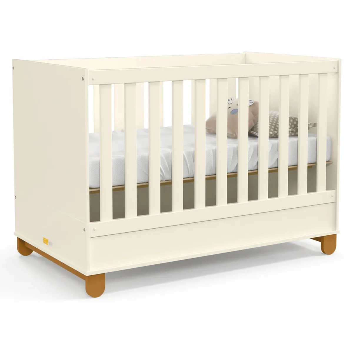 KIDSCOOL - Cuna Madera New Zupi Beige Kidscool