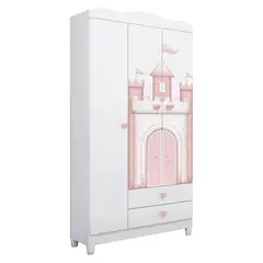 KIDSCOOL - Clóset Infantil 3 Puertas Blanco