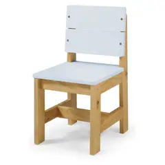 KIDSCOOL - Silla Infantil Madera Pooh Celeste