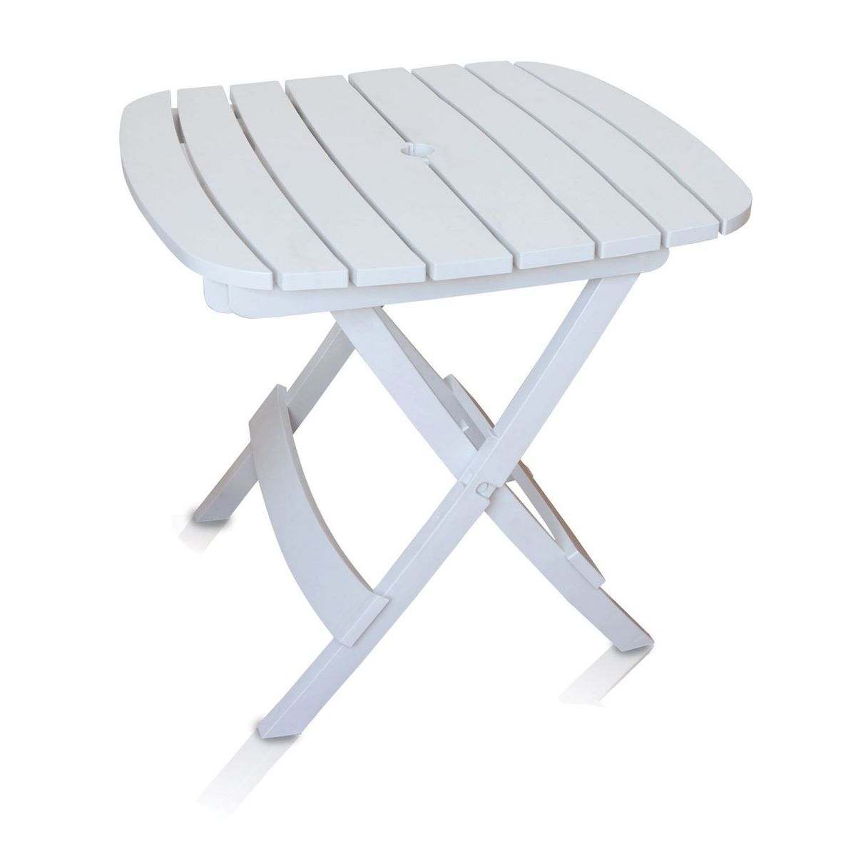 BE DESIGN - Mesa Plástico Plegable Blanco Be Design