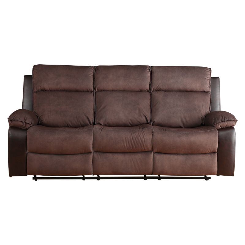 MICA - Sofá Reclinable 3 Cuerpos Brunei Mix Mica