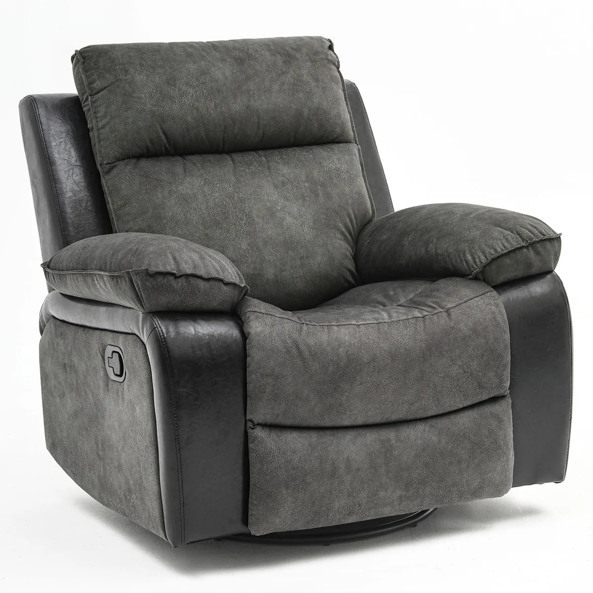 MICA - Berger Brunei Mecedora Y Giratorio Mix Negro Mica