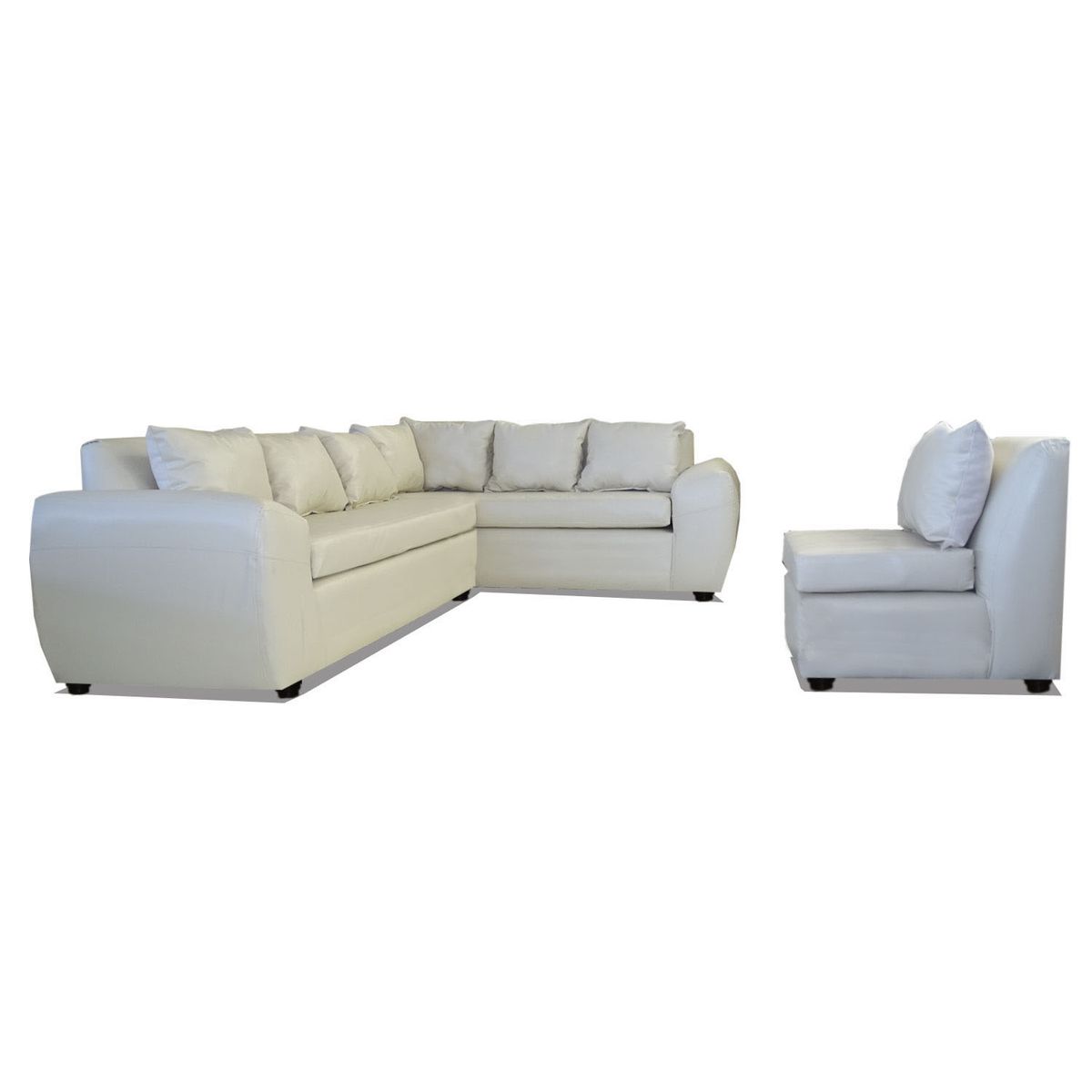 COMERCIALIZADORA ELEGANT DETAIL - Sofá Seccional Houston Pu Comercializadora Elegant Detail