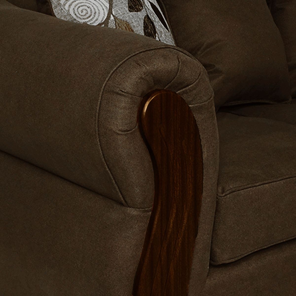 COMERCIALIZADORA ELEGANT DETAIL - Sofá Camsu 3 Cuerpos Tela Comercializadora Elegant Detail