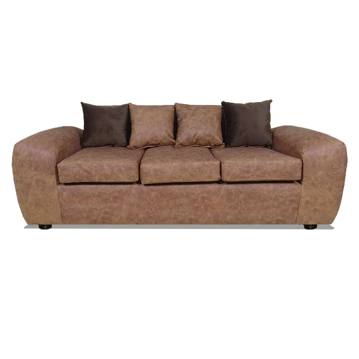 COMERCIALIZADORA ELEGANT DETAIL - Sofá Houston 3 Cuerpos Pu Comercializadora Elegant Detail