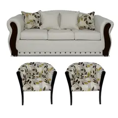 COMERCIALIZADORA ELEGANT DETAIL - Living Camsu 3+1+1 Tela