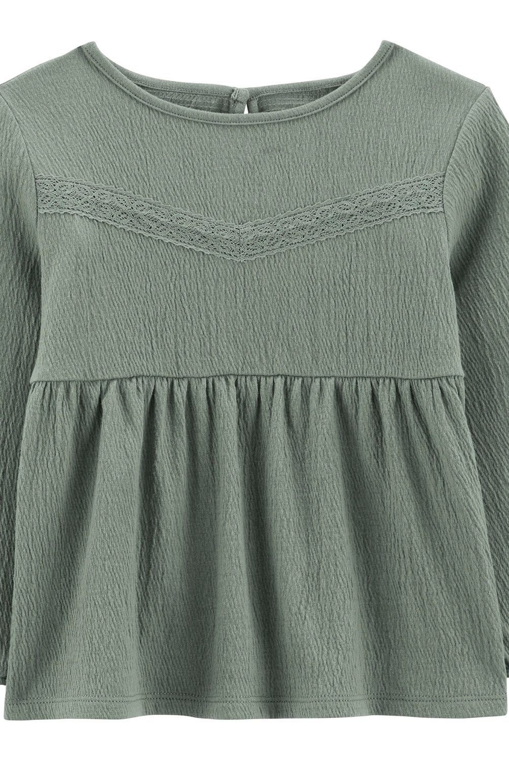 OSHKOSH - Blusa Detalle Encaje  Niña Oshkosh