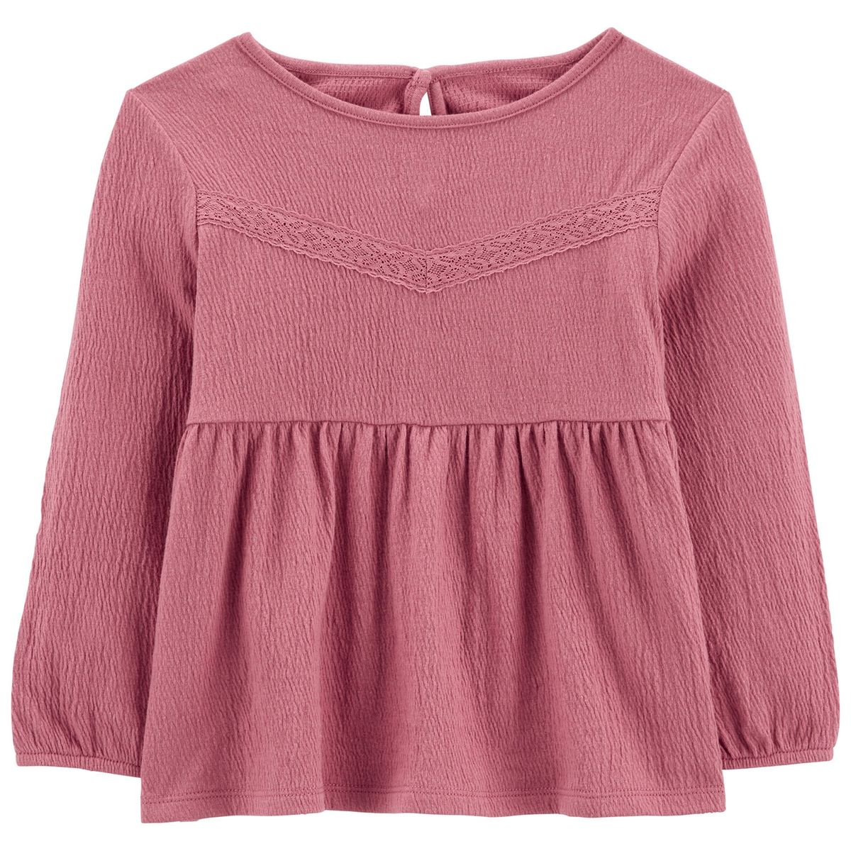 OSHKOSH - Blusa Detalle Encaje  Niña Oshkosh