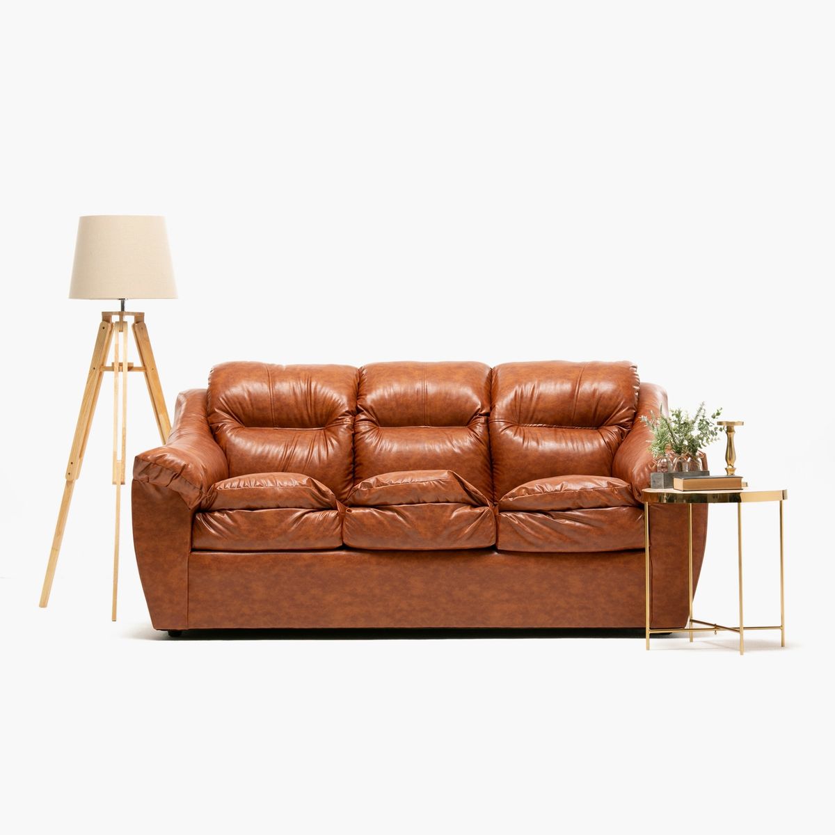 CABSUR - Sofá Bali 3 Cuerpos Pu Cabsur