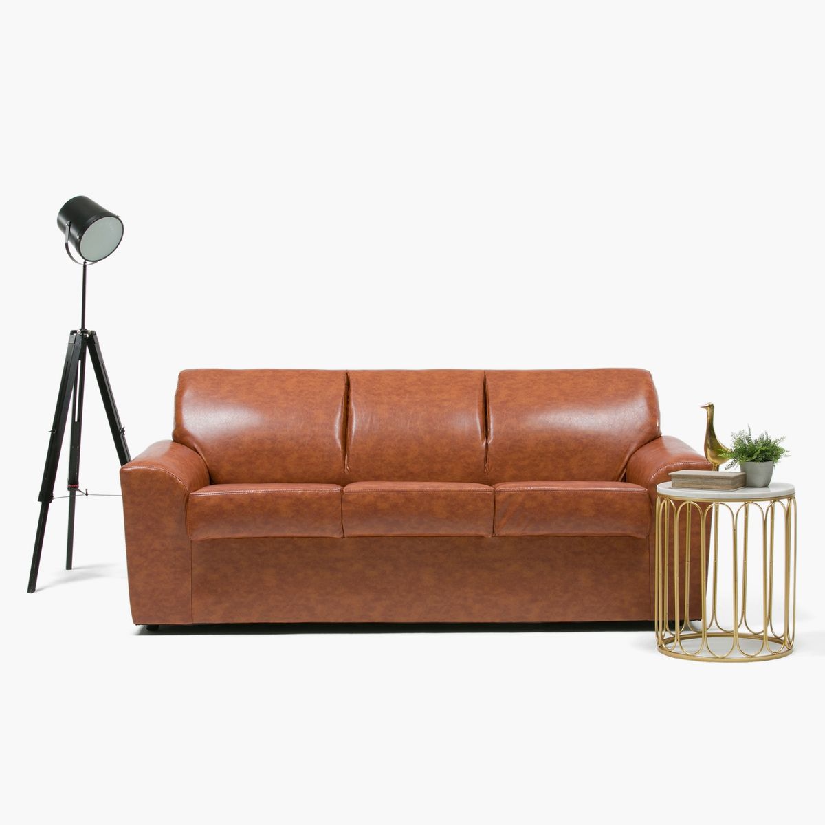 CABSUR - Sofá Milán 3 Cuerpos Pu Cabsur