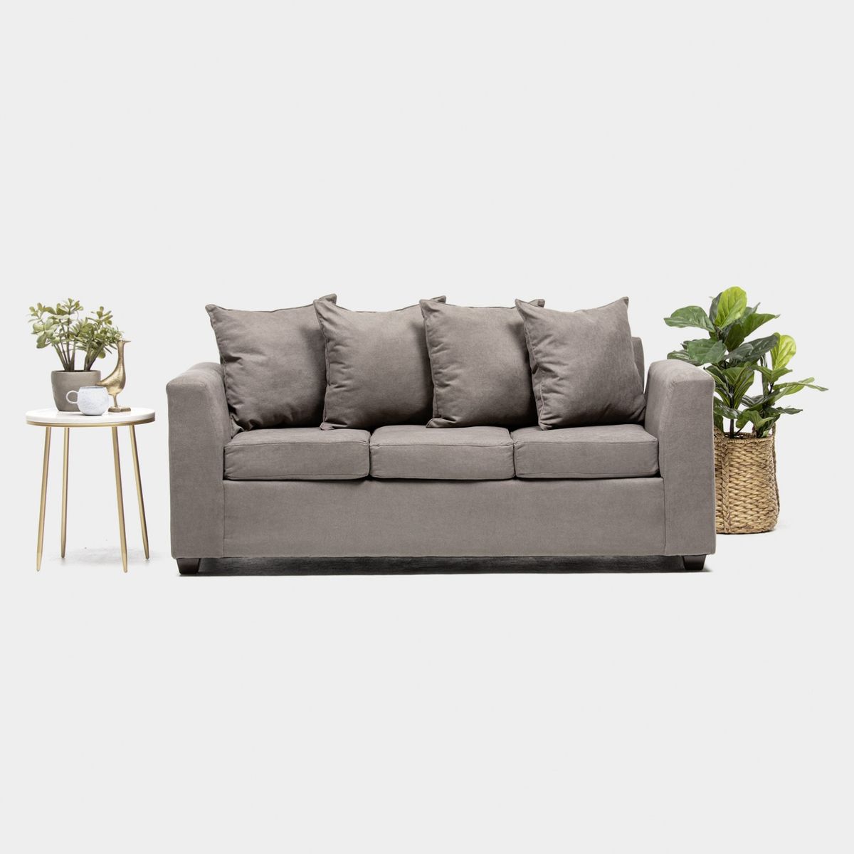 CABSUR - Sofá Viena 3 Cuerpos Tela Cabsur