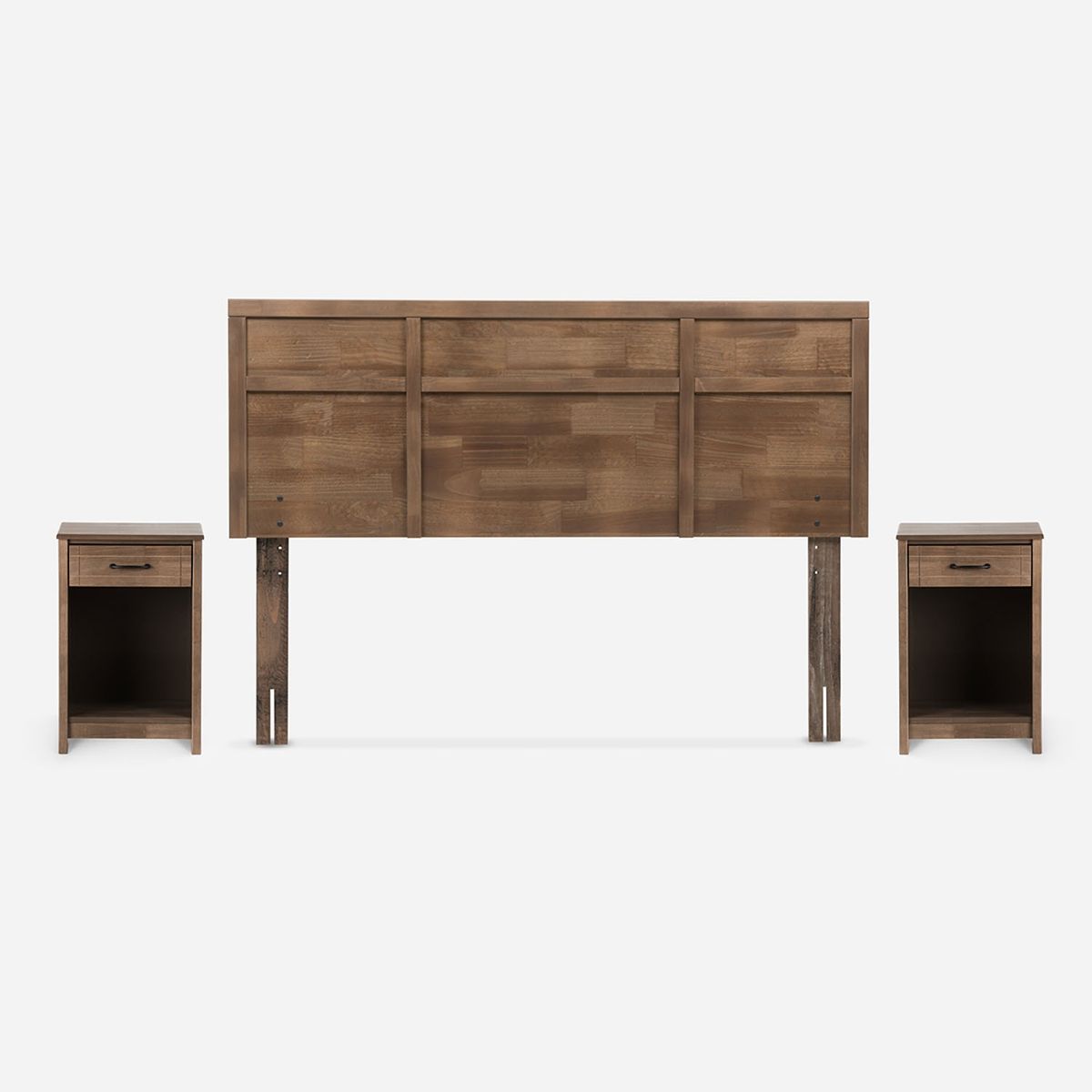 ROSEN - Cama Europea Pratta Rosen King Base Dividida Incluye Muebles