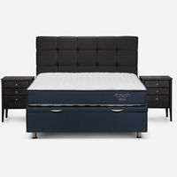 Cama Funcional Upline 2 Plazas + Muebles
