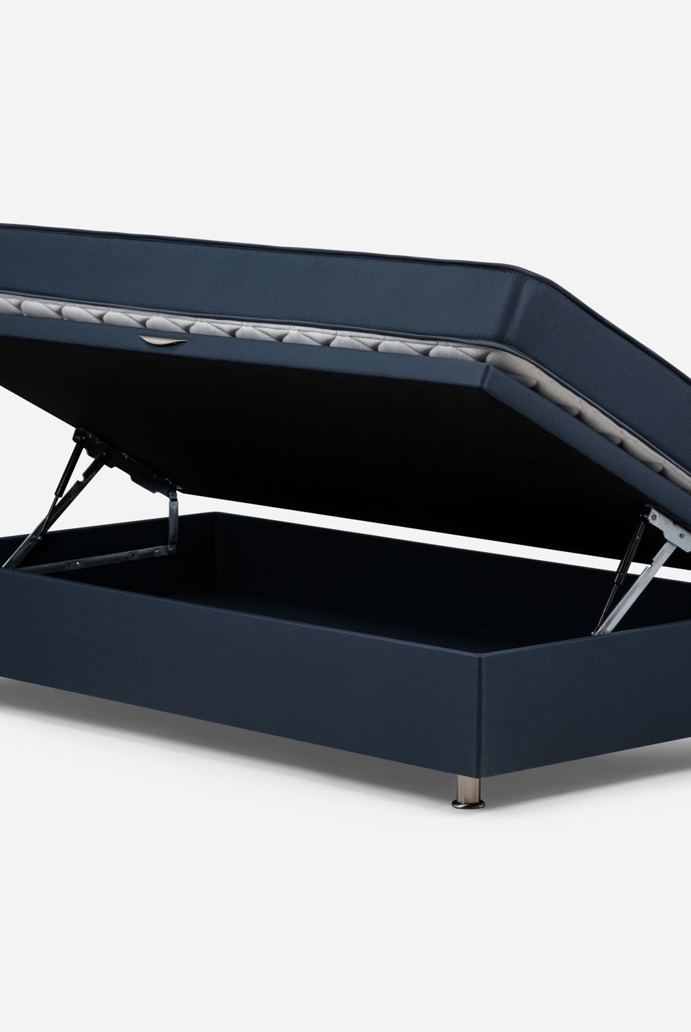 ROSEN - Cama Funcional Upline 1.5 Plazas + Respaldo + 1 Velador Rosen
