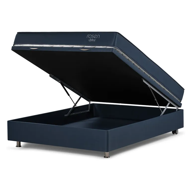 ROSEN Cama Baúl Upline 2 Plazas X 2.00 Mt Base Normal