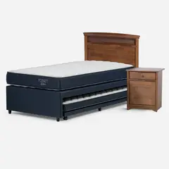 ROSEN - Cama nido Divan Upline 105x200 cm + Muebles Veneto