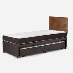 ROSEN - Cama Funcional Ergo T 1.5 Plazas + Respaldo