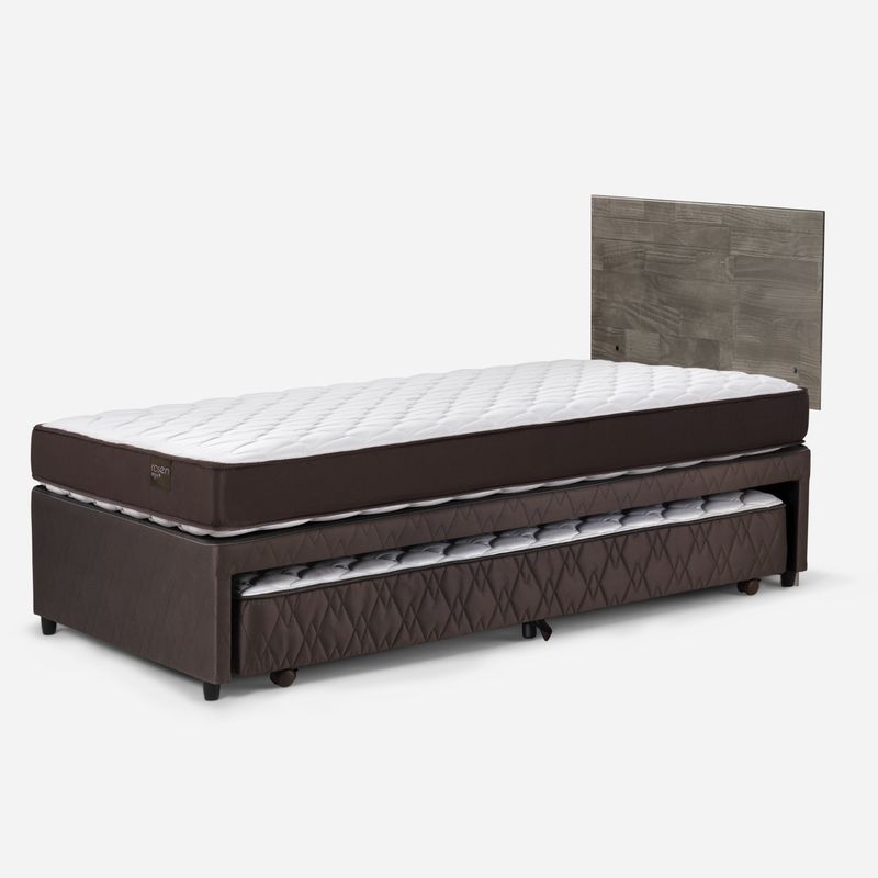 ROSEN - Cama Funcional Ergo T 1.5 Plazas + Respaldo Rosen