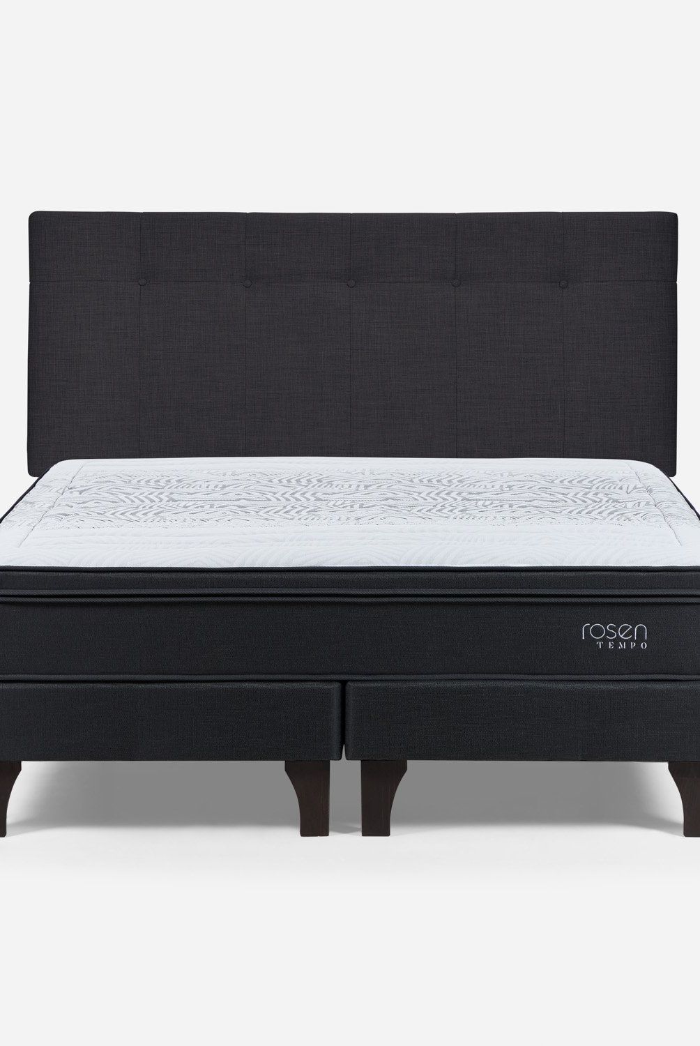 ROSEN - Cama Europea Tempo King + Respaldo Rosen