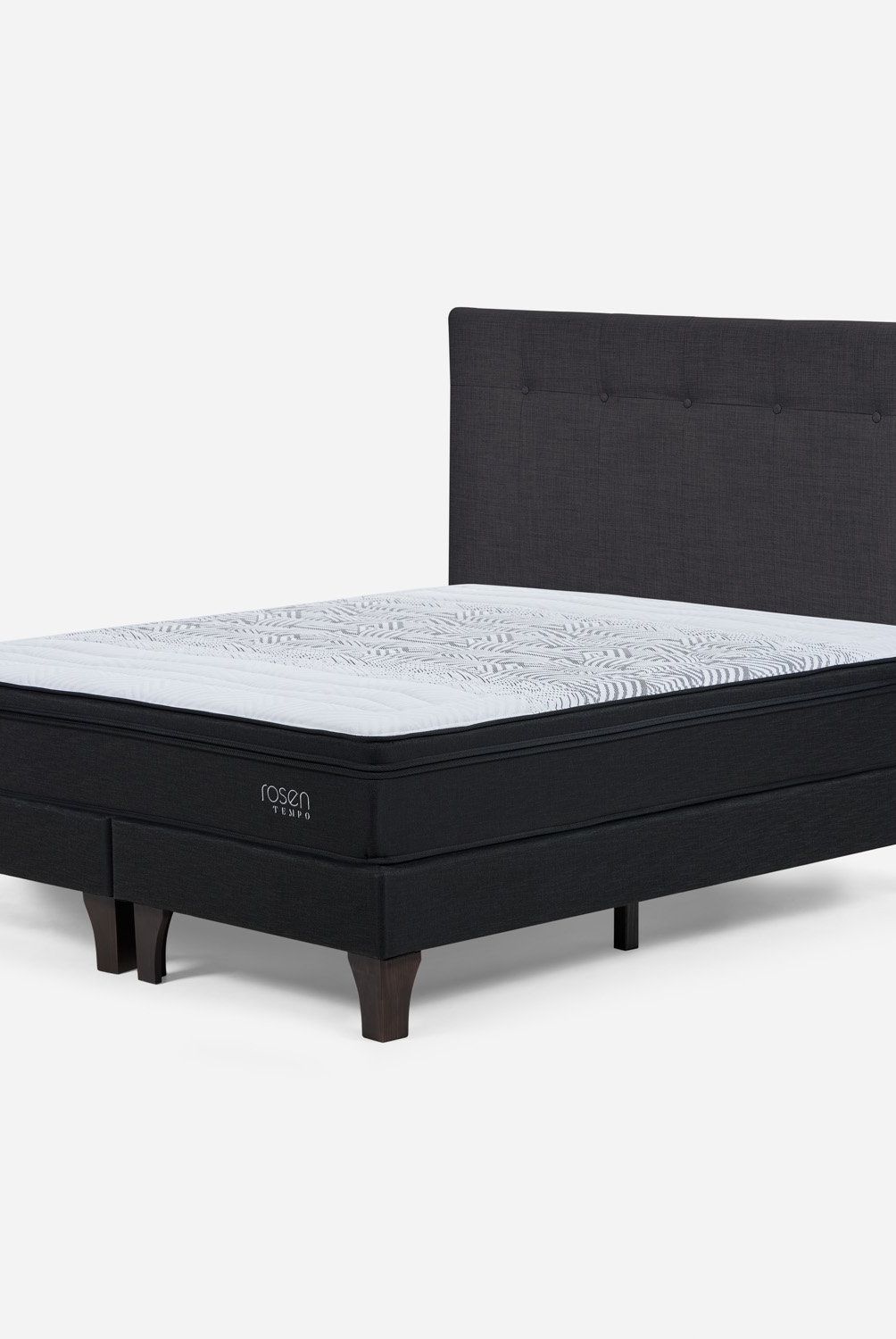 ROSEN - Cama Europea Tempo King + Respaldo Rosen