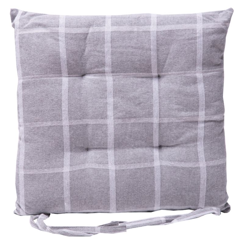 DIB - Cojín Silla Aveiro 40x40 Cm Gris DIB