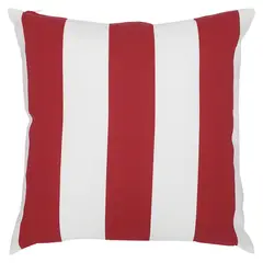 DIB - Cojín Decorativo Franjas 43x43 cm Rojo