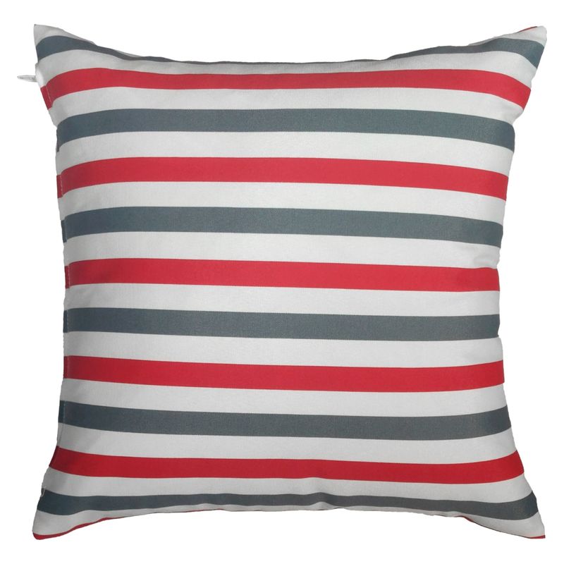 DIB - Cojín Decorativo Lineas 43x43 Rojo DIB