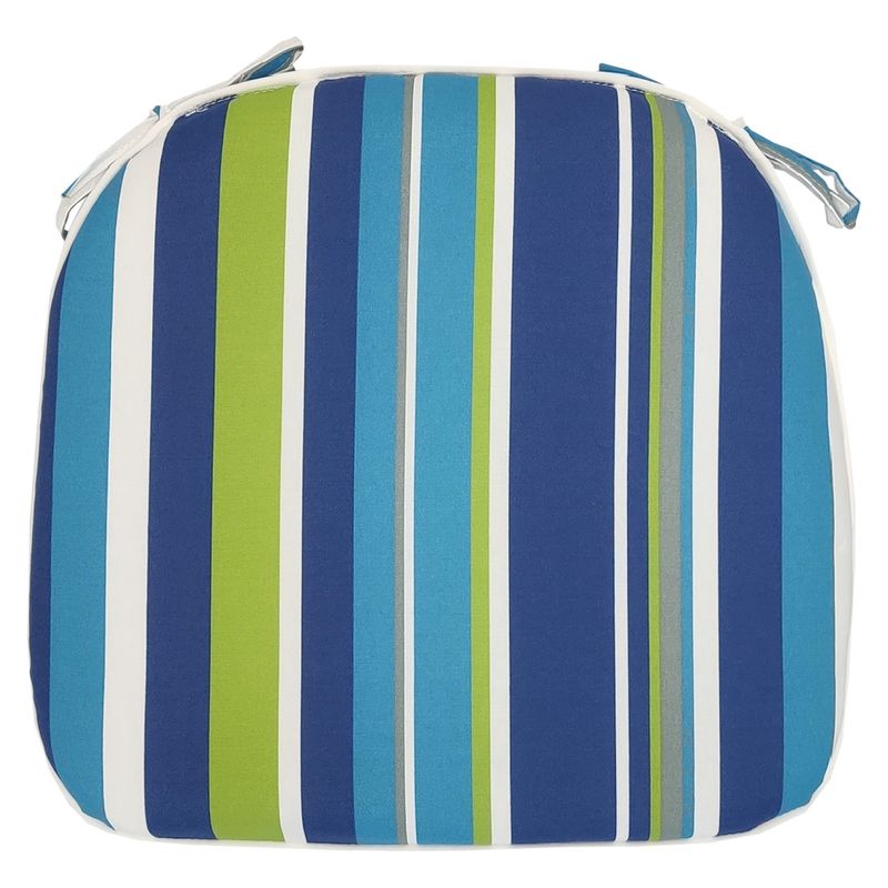 DIB - Cojín Silla Lineas 43x43 cm Azul DIB