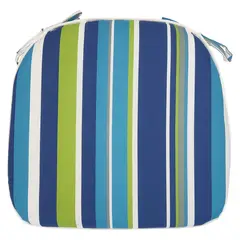 DIB - Cojín Silla Lineas 43x43 cm Azul