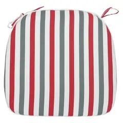 DIB - Cojín Silla Lineas 43x43 Rojo
