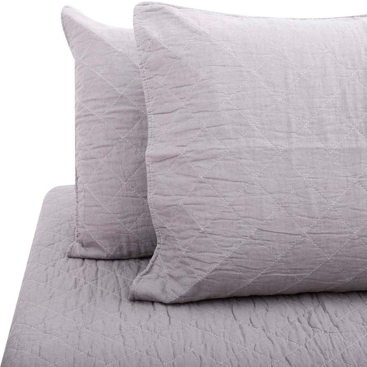 DIB - Quilt Fibra Natural 230X240 Gris Dib