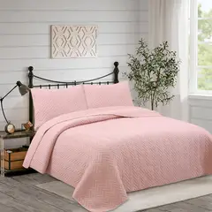 DIB - Quilt Geometric 230X240 Rosa