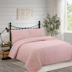 DIB - Quilt Patchwork Formas 230X240 Rosa