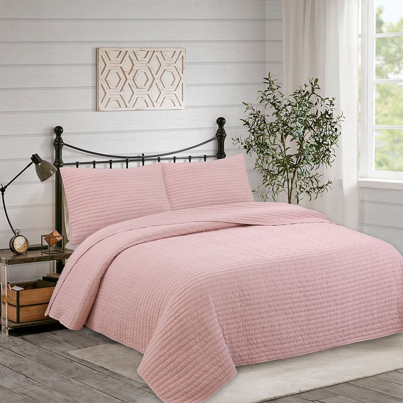 DIB - Quilt Patchwork Formas 240X260 Rosa Dib