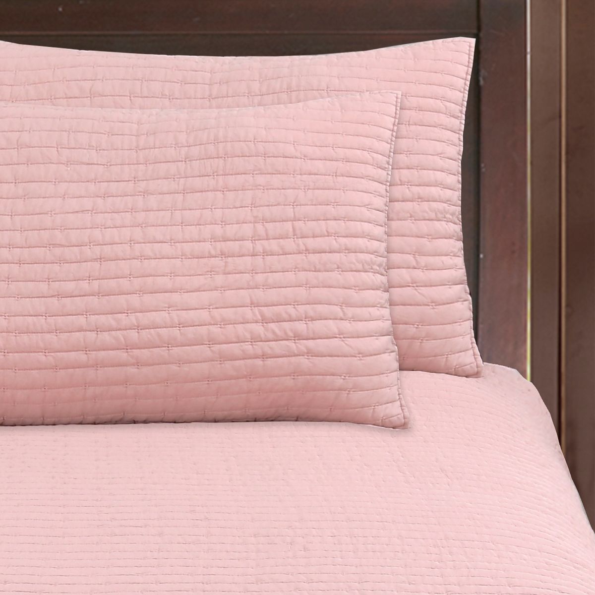 DIB - Quilt Patchwork Formas 240X260 Rosa Dib