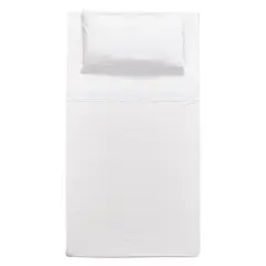 DIB - Juego De Sábanas Broderie Blanco 1.5 Plazas