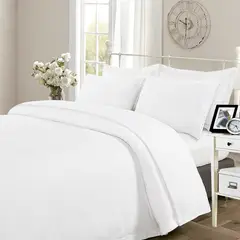 DIB - Juego De Sábanas Broderie Blanco Super King