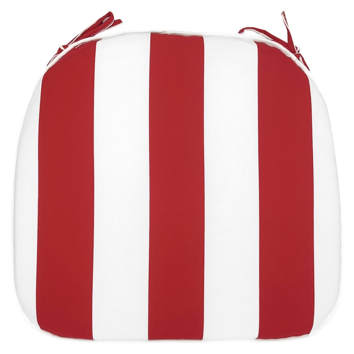 DIB - Cojín Silla Franjas 43x43 Rojo DIB