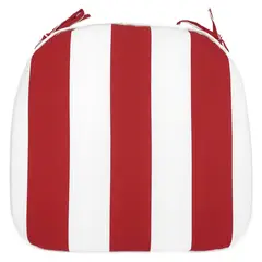 DIB - Cojín Silla Franjas 43x43 Rojo