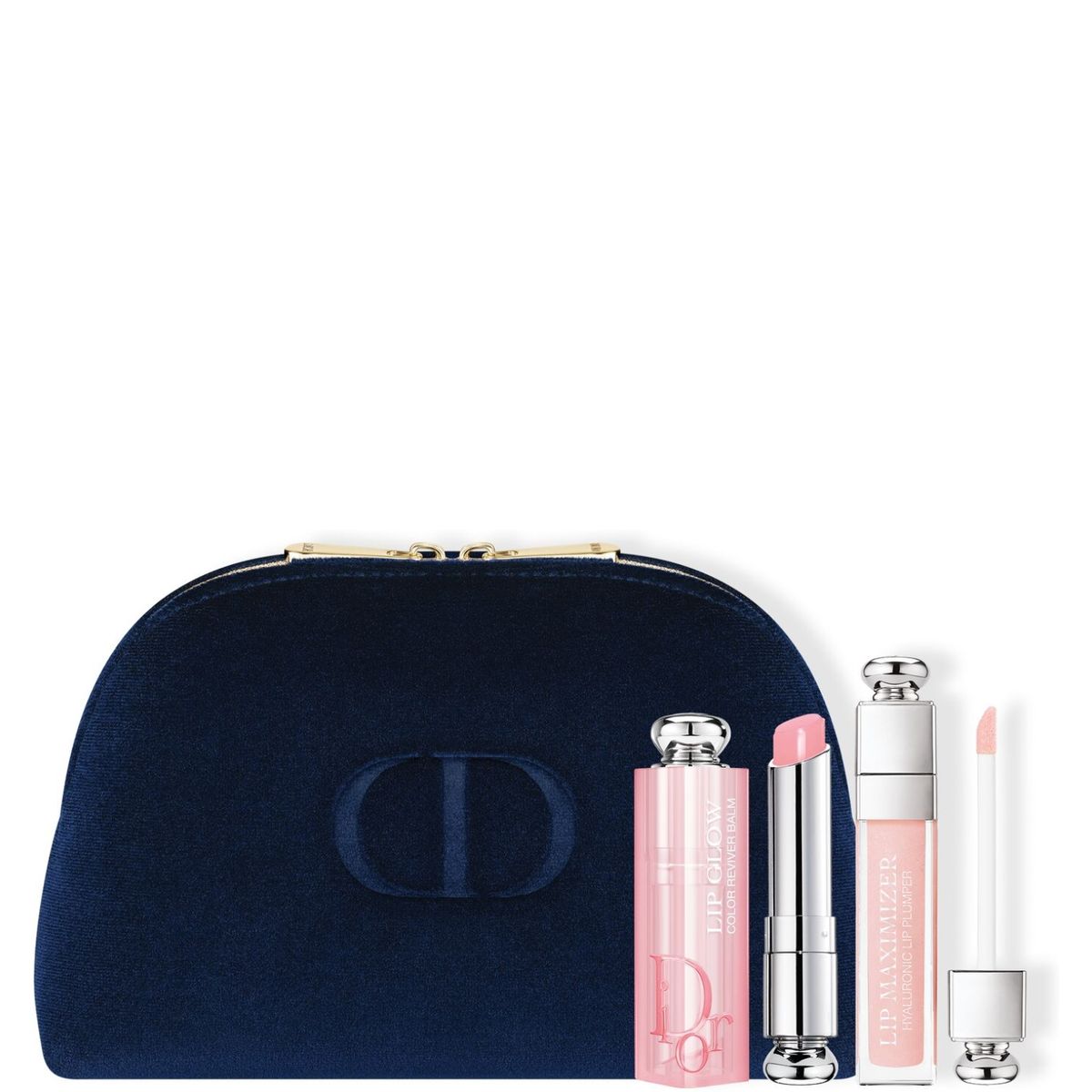 DIOR - Cofre Dior Addict - Edición Limitada Cofre de Maquillaje - Bálsamo Labial y Brillo de Labios Voluminizador